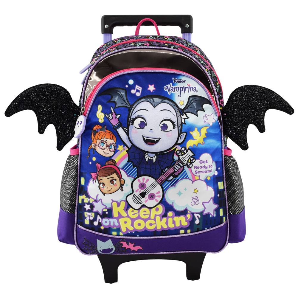 Luggage For Adults Mochila De Rodinha Escolar Vampirina Original