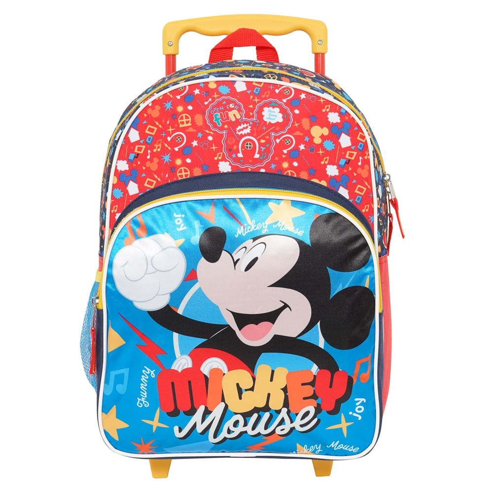Mochila Disney Mickey Mochila Con Ruedas Mickey Mouse Escolar