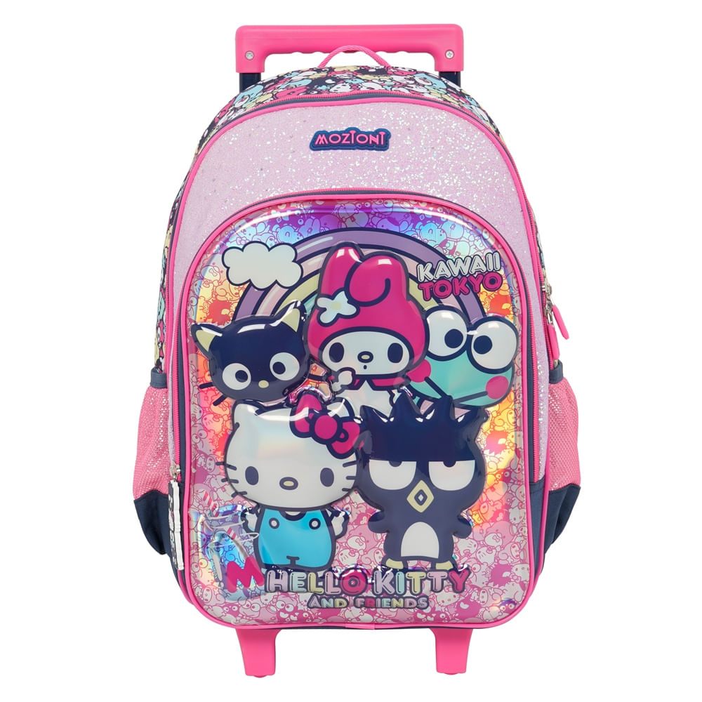 Mochila Con Ruedas Hello Kitty And Friends - Main Image