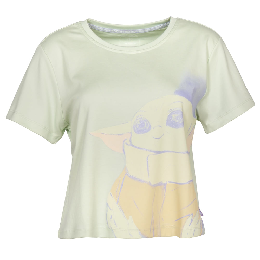 Camiseta baby yoda bershka sale